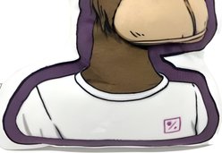 PAWTY TOYS Bored Ape Dog Club Squeaky Plush Dog Toy slide 2 of 5