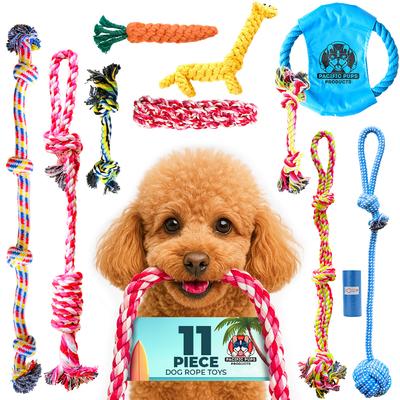 Show full view: Pacific Pups Rescue Assorted Rope Dog Toys, 11 count slide 9 of 10