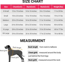 Barpor Dog Recovery Suit, Gray, X-Small slide 2 of 9