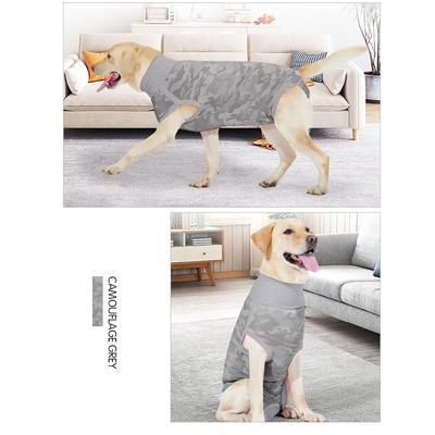 Show full view: Barpor Dog Recovery Suit, Gray, Medium slide 4 of 11