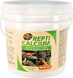 Zoo Med Repti Calcium with D3 Reptile Supplement, 48-oz jar