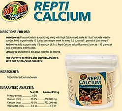 Zoo Med Repti Calcium without D3 Reptile Supplement, 48-oz jar slide 2 of 5