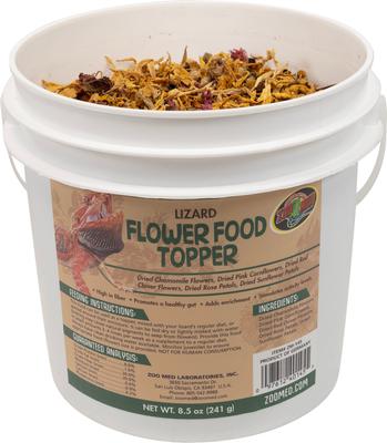 Show full view: Zoo Med Lizard Flower Food Topper, 8.5-oz bucket slide 2 of 3