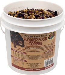 Zoo Med Tortoise & Box Turtle Flower Food Topper, 12-oz bag slide 2 of 2