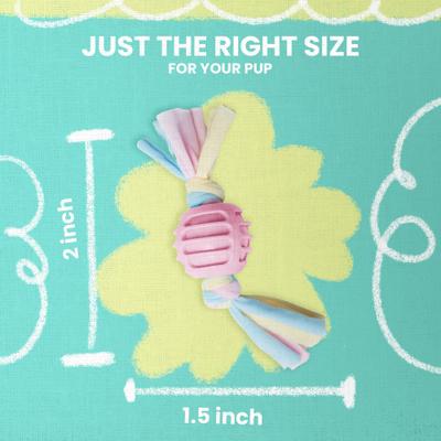 Show full view: Snugarooz Snuggle Ball Dog Chew Toy, Yellow slide 3 of 5