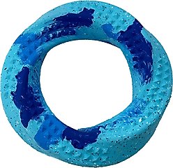 Arlee Home & Pet Max Fusion Made with Nike Grind Twisted Dog Chew Toy, Tie Dye Purple/Blue, Large