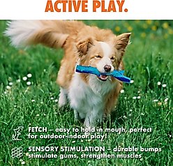 Arlee Home & Pet Max Fusion Made with Nike Grind Twiggy Dog Chew Toy, Tie Dye Purple/Blue, Medium slide 2 of 9