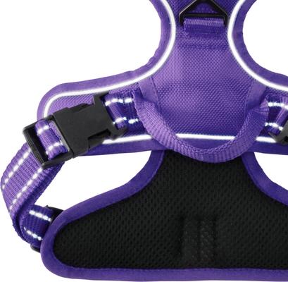 Show full view: Pet Passion Max Hardy Reflective Dog Harness, Purple, X-Large: 26 to 30-in chest slide 5 of 5