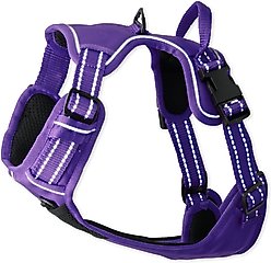 Pet Passion Max Hardy Reflective Dog Harness, Purple, XX-Large: 30 to 34-in chest