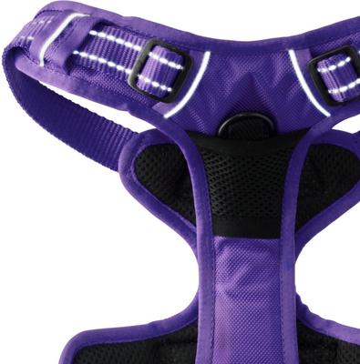 Show full view: Pet Passion Max Hardy Reflective Dog Harness, Purple, X-Large: 26 to 30-in chest slide 4 of 5