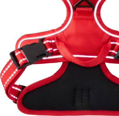 Show full view: Pet Passion Max Hardy Reflective Dog Harness, Red, X-Small: 12 to 15-in chest slide 5 of 5