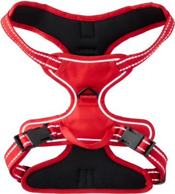 Show full view: Pet Passion Max Hardy Reflective Dog Harness, Red, X-Small: 12 to 15-in chest slide 2 of 5