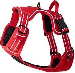 Pet Passion Max Hardy Reflective Dog Harness, Red, Large: 22 to 26-in chest