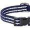 Show in main carousel: Pet Passion Max Hardy Reflective Dog Collar, Navy, X-Large: 18 to 22-in neck, 1-in wide slide 3 of 4