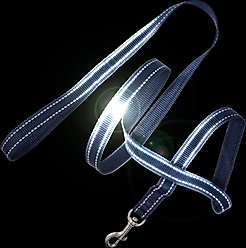 Pet Passion Max Hardy Reflective Dog Leash, 7-ft long, 1-in wide, Navy slide 2 of 4