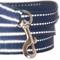 Show in main carousel: Pet Passion Max Hardy Reflective Dog Leash, 7-ft long, 1-in wide, Navy slide 4 of 4