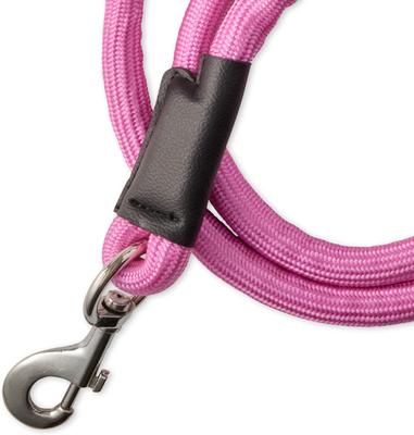 Show full view: Pet Passion Piper Plush Sherpa Dog Leash, 5-ft long, 1-in wide, Pink slide 5 of 5