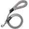 Show in main carousel: Pet Passion Piper Plush Sherpa Dog Leash, 5-ft long, 1-in wide, Silver Gray slide 1 of 5