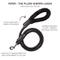 Show in main carousel: Pet Passion Piper Plush Sherpa Dog Leash, 5-ft long, 1-in wide, Black slide 2 of 4