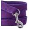 Show in main carousel: Pet Passion Remy Recycled Ribbon Dog Leash, 7-ft long, 1-in wide, Purple slide 4 of 6