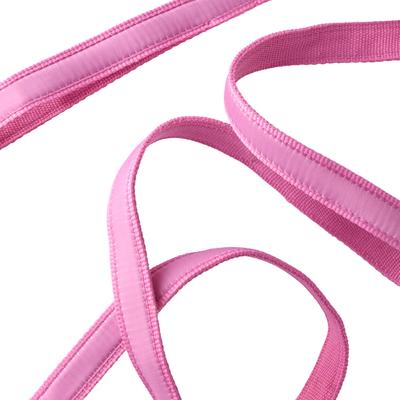 Show full view: Pet Passion Remy Recycled Ribbon Dog Leash, 7-ft long, 1-in wide, Hot Pink slide 4 of 5