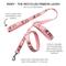 Show in main carousel: Pet Passion Remy Recycled Ribbon Dog Leash, 7-ft long, 1-in wide, Pink Camo slide 3 of 7