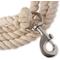 Show in main carousel: Pet Passion Tucker Twisted Rope Dog Leash, Ivory, 7-ft long, 1-in wide slide 5 of 6