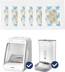 PawsPik Pet Feeder Desiccant Bag Refill, 6 count