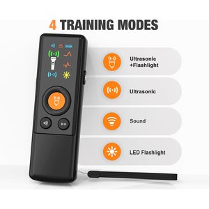VIVIPAL U38 New Ultrasonic Bark Control & Dog Training Device, Black
