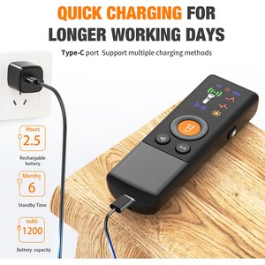 VIVIPAL U38 New Ultrasonic Bark Control & Dog Training Device, Black