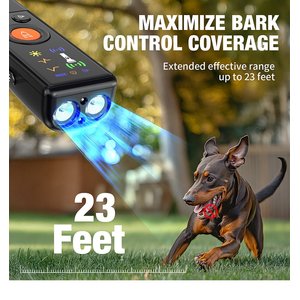 VIVIPAL U38 New Ultrasonic Bark Control & Dog Training Device, Black