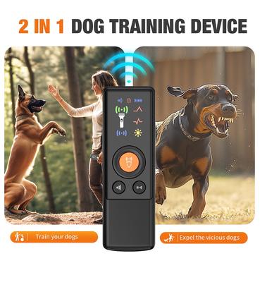 Show full view: VIVIPAL U38 New Ultrasonic Bark Control & Dog Training Device, Black slide 3 of 8