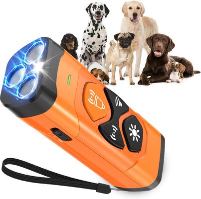Show full view: VIVIPAL Ultrasonic Bark Control & Dog Training Device, Orange slide 7 of 8