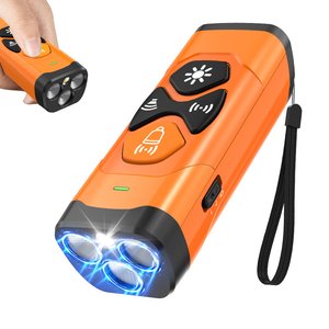 VIVIPAL Ultrasonic Bark Control & Dog Training Device, Orange