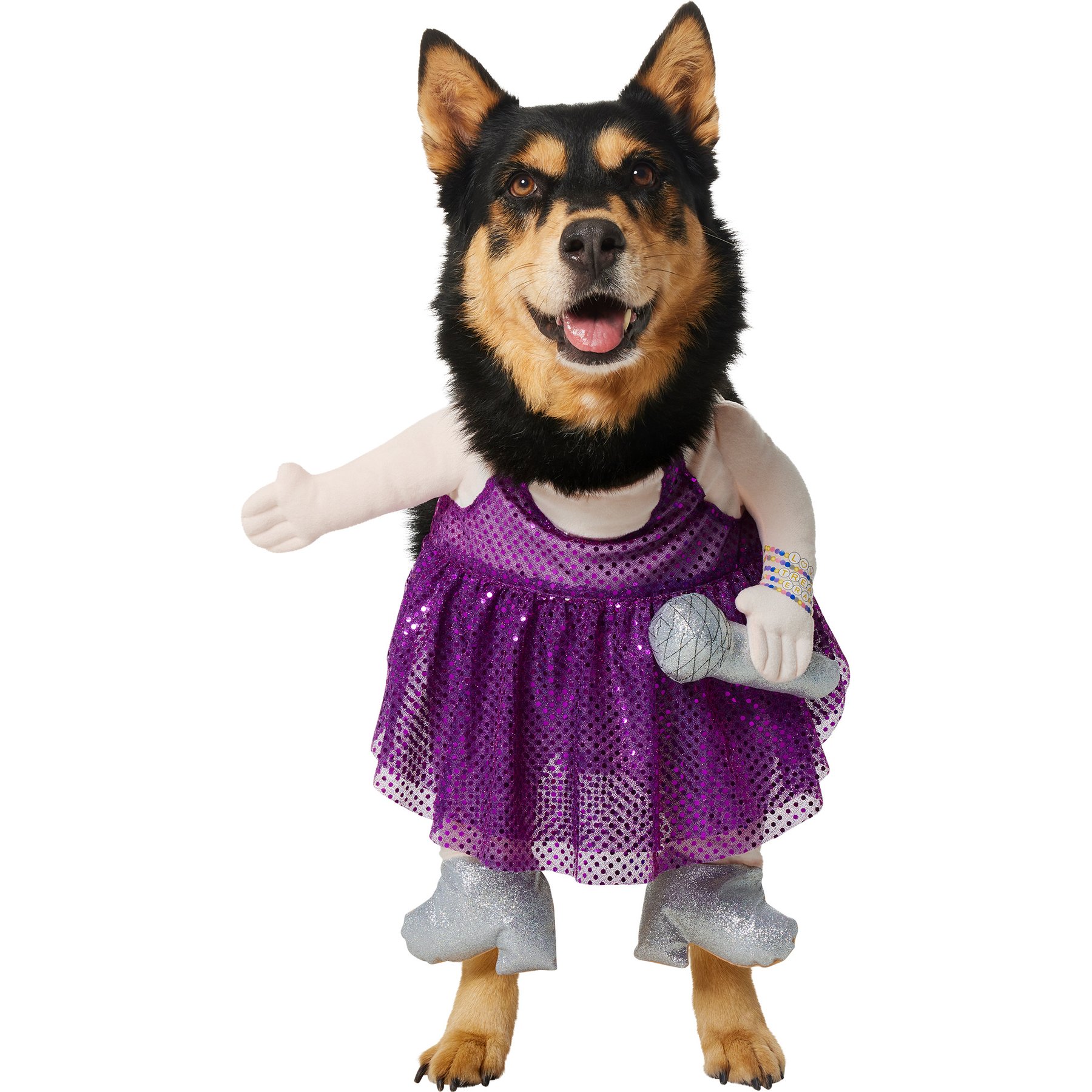 Frisco Front Walking Pop Star Dog Costume, X-Large