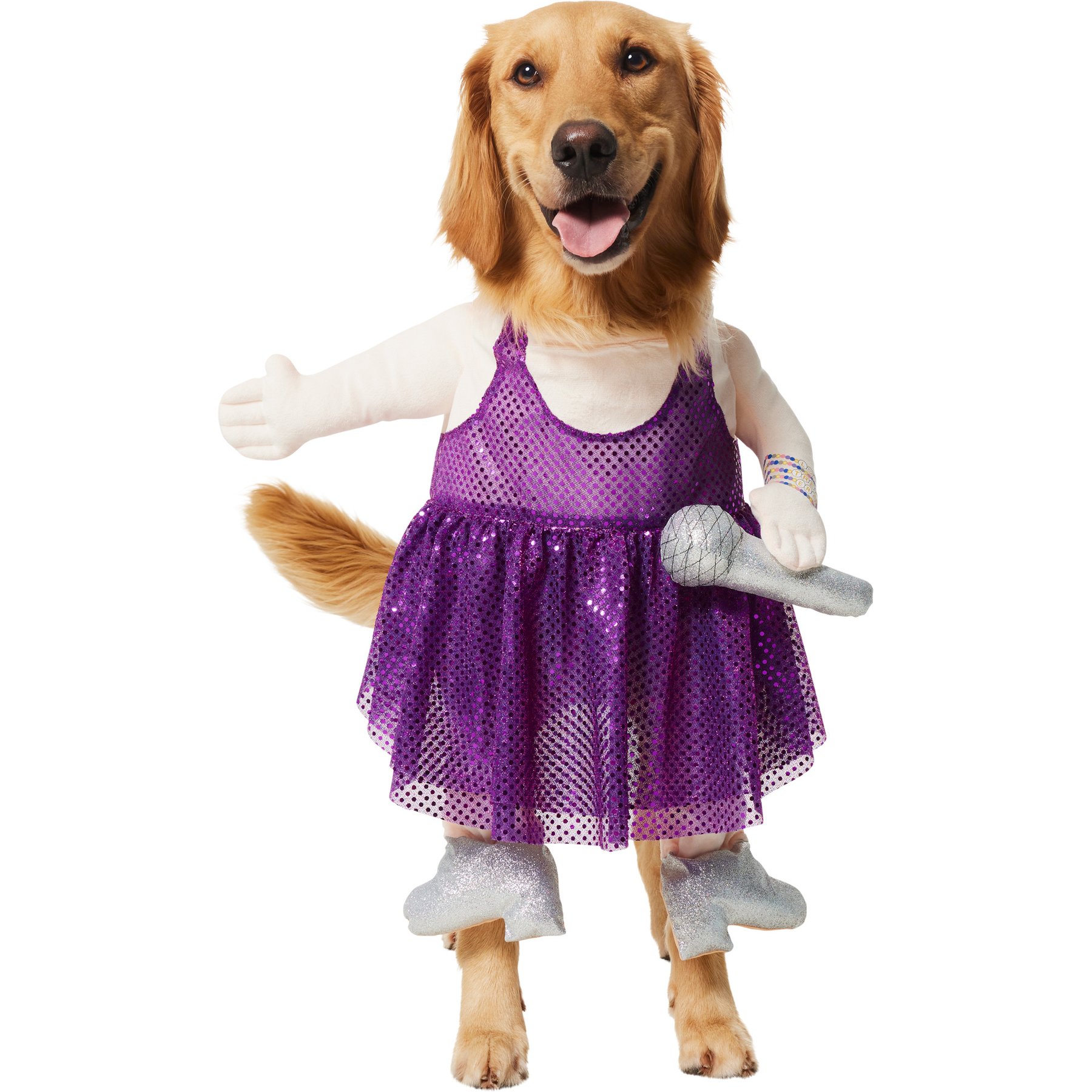 Frisco Front Walking Pop Star Dog Costume, XX-Large