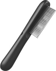 Pawshelf USB Rechargeable Electrostatic Flea Removal Comb-Microcurrent Technology for Cats, Black, Small slide 1 of 9