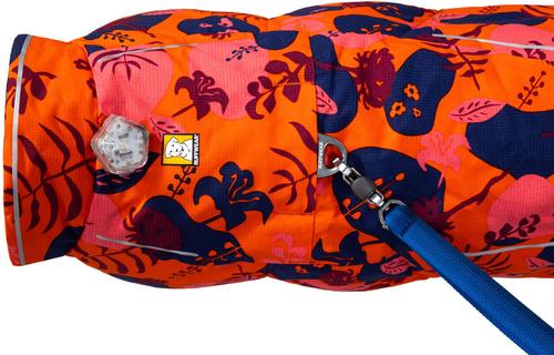 Show full view: Ruffwear Vert Waterproof Insulated Dog Vest, Pink Foliage, Large slide 4 of 4