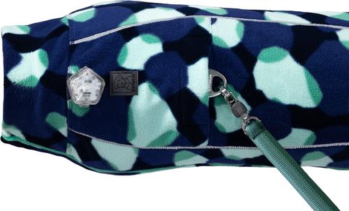 Show full view: Ruffwear Climate Changer Fleece Dog Jacket, Gnawt-a-Purple, Medium slide 4 of 5