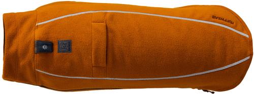 Show full view: Ruffwear Climate Changer Fleece Dog Jacket, Caramel, Small slide 3 of 5