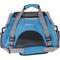 Show in main carousel: Bergan Comfort Airline-Approved Dog & Cat Carrier Bag, Bermuda Turquoise/Grey, Large slide 4 of 10