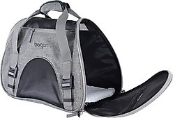 Bergan Comfort Airline-Approved Dog & Cat Carrier Bag, Grey, Large slide 2 of 9