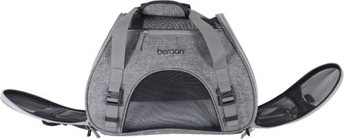 Show full view: Bergan Comfort Airline-Approved Dog & Cat Carrier Bag, Grey, Small slide 6 of 10