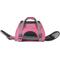 Show in main carousel: Bergan Comfort Airline-Approved Dog & Cat Carrier Bag, Berry Pink/Grey, Small slide 6 of 10