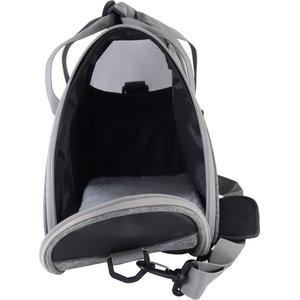 Bergan Comfort Airline-Approved Dog & Cat Carrier Bag, Grey, Large