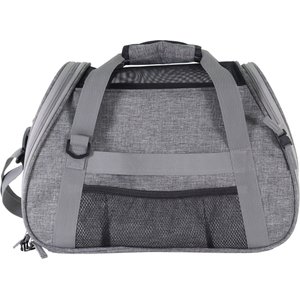 Bergan Comfort Airline-Approved Dog & Cat Carrier Bag, Grey, Large