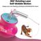 Show in main carousel: allforpaws Modern Cat Laser Gyro Cat Toy, Rose Red slide 4 of 11