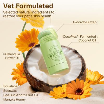 Show full view: HICC PET Skin Soother Balm for Dogs & Cats, 0.53-oz slide 6 of 7