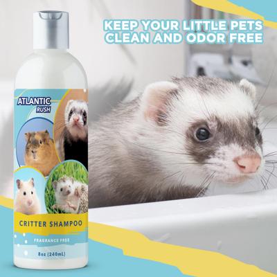 Show full view: Atlantic Rush Critter Shampoo Detergent & Frangrance Free Small Pet Shampoo, 8-fl oz bottle slide 8 of 9