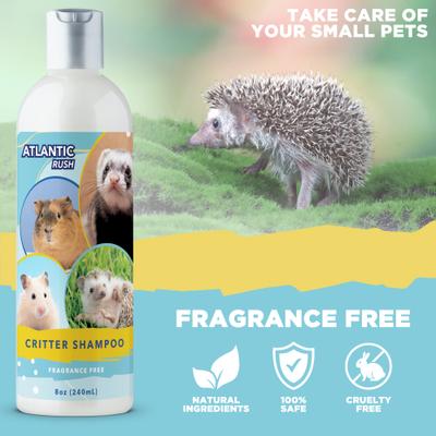 Show full view: Atlantic Rush Critter Shampoo Detergent & Frangrance Free Small Pet Shampoo, 8-fl oz bottle slide 7 of 9